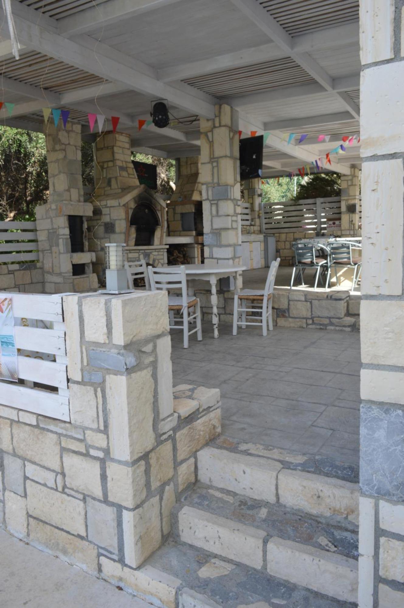 Aquarock Villa With Private Pool Prassás المظهر الخارجي الصورة