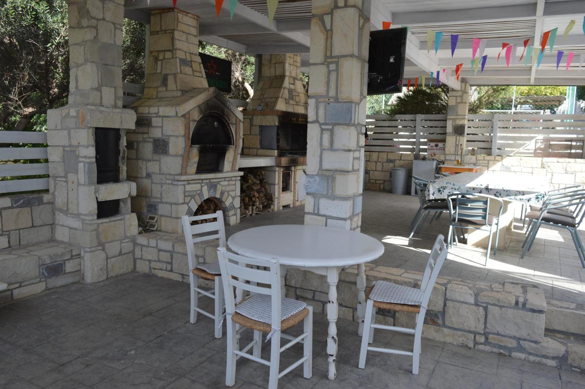 Aquarock Villa With Private Pool Prassás المظهر الخارجي الصورة